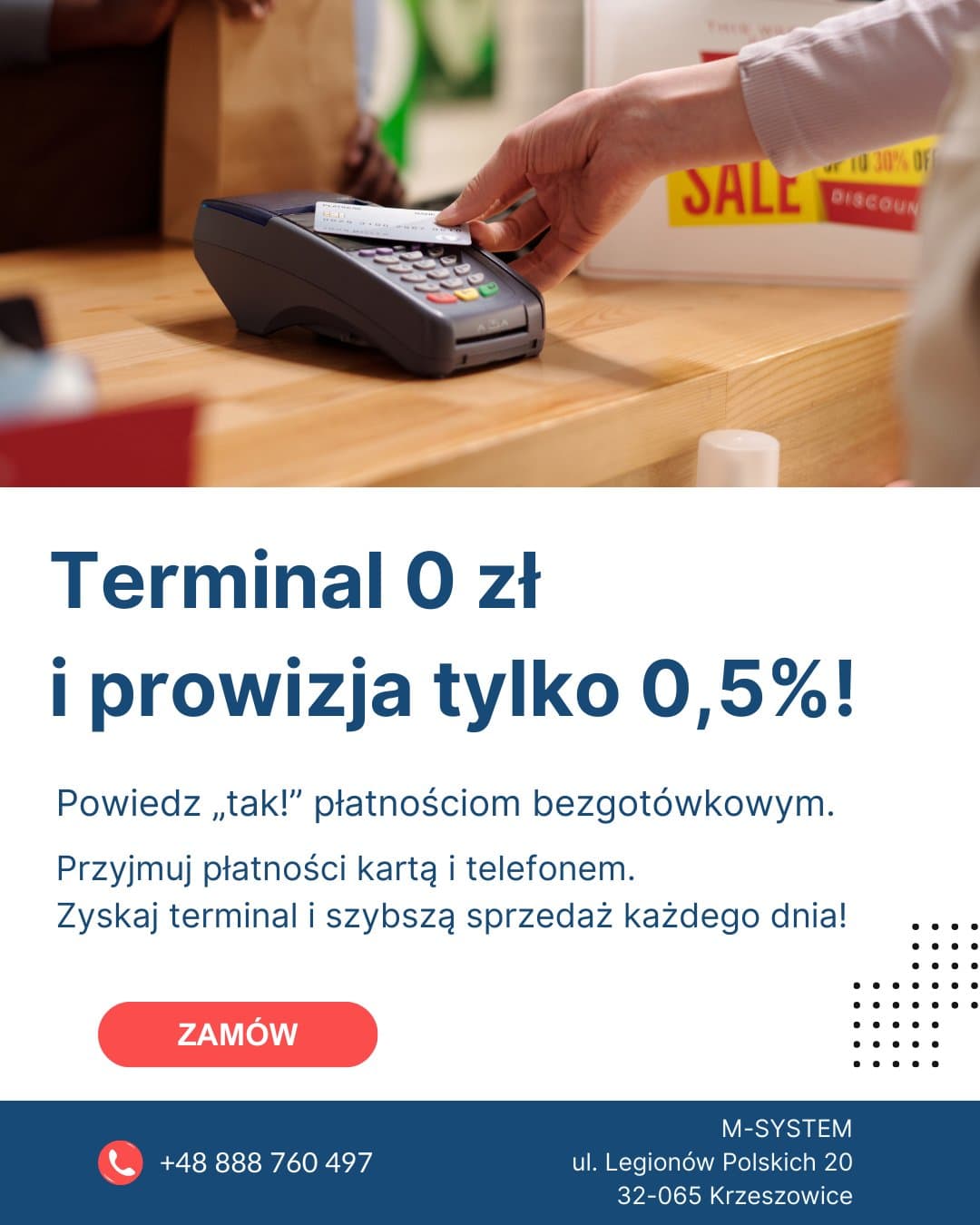 Twoi klienci chcą płacić kartą?